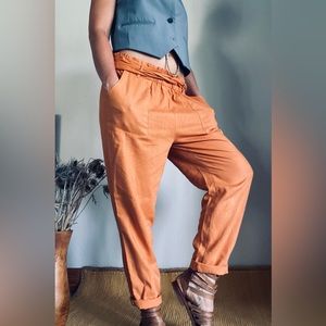 Shinestar Orange Summer Pants Size M